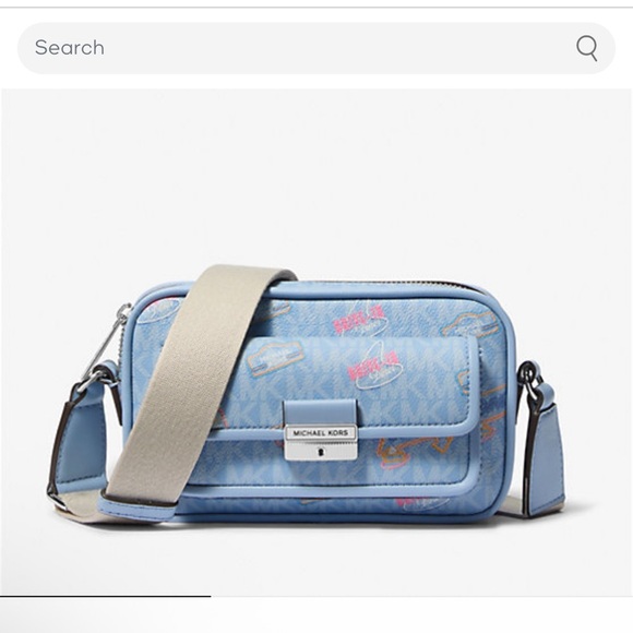 Bradshaw Extra-Small Embellished Signature Logo Camera Crossbody Bag Michael Kor - Picture 1 of 5